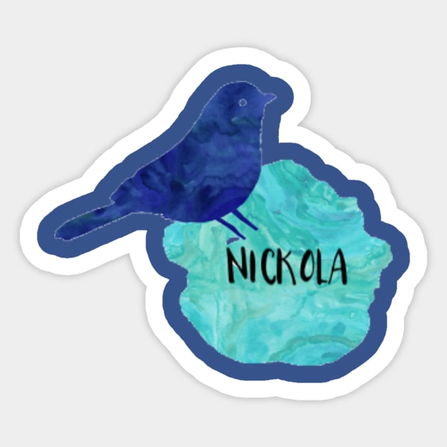 Nickola Sticker by Katsutoshi